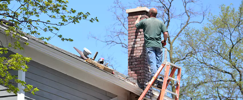 Vinyl and PVC Chimney Flashing Installation in Santa Fe Springs, CA
