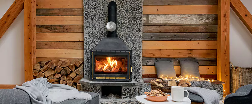 Thelin Hearth Products Direct Vent Gas Stove Fireplace Inspection in Santa Fe Springs, California